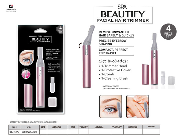 4 PC PERSONAL TRIMMER