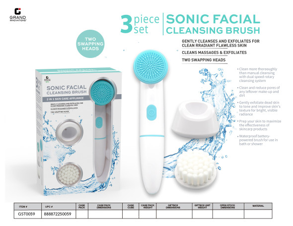 FACIAL CLEANSING INSTRUMENT-RED