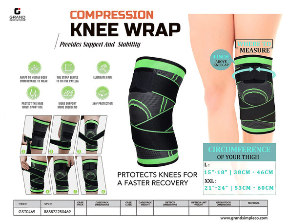 COMPRESSION KNEE WRAP