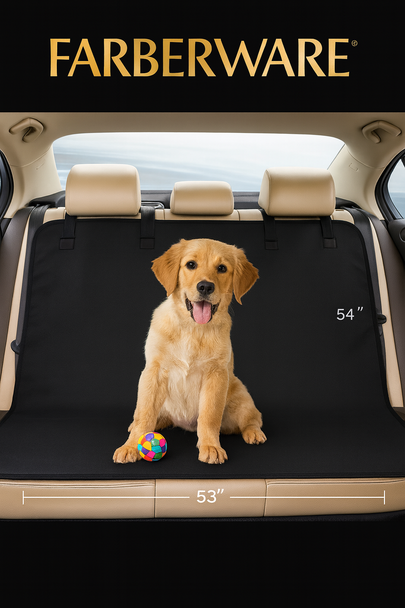 PET SEAT COVER - BLACK