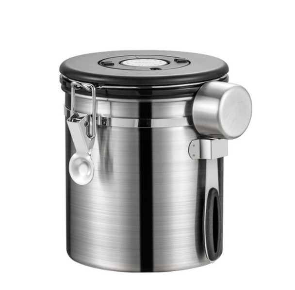 2 PCS SET: STAINLESS STEEL SILVER FOOD STORAGE - 1.2 L (1200 ML)
