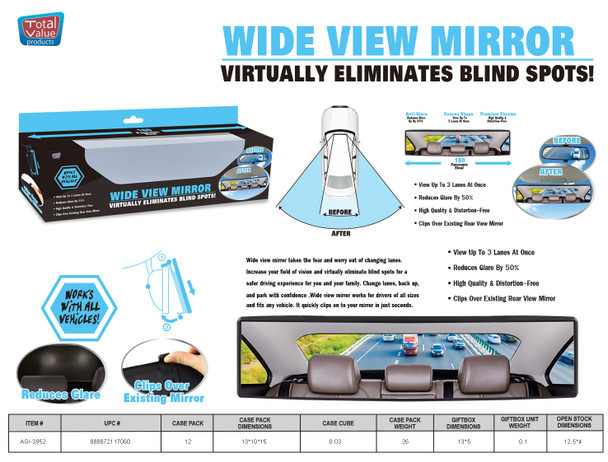 AUTO WIDE VIEW MIRROR