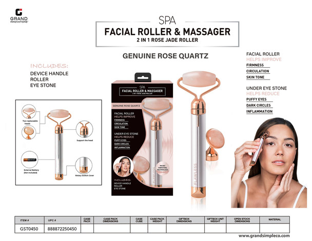 FACIAL ROLLER & MASSAGER