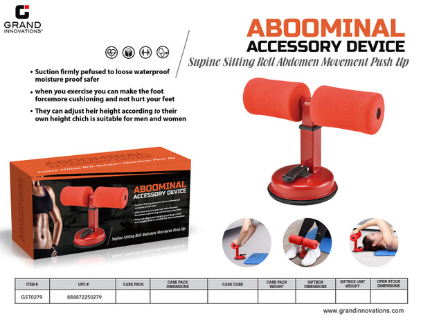 ABOOMINAL ACCESSORY DEVICE SUPING SITTING BOLL ABDOMEN MOVEMENT PUSH UP