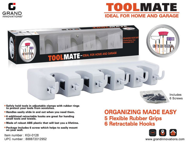 TOOL MATE HOME & GARAGE ORGANIZER
