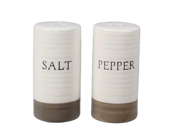 WHITE SALT & PEPPER