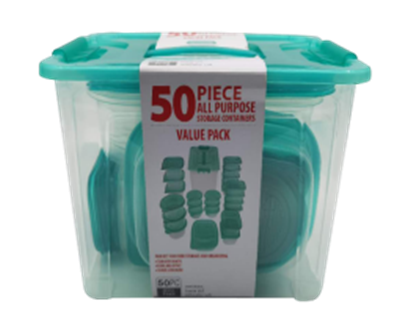 50PC FOOD STORAGE SET