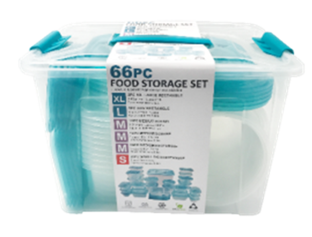 66PC FOOD STORAGE SET