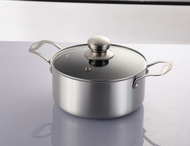 5QT CASSEROLE WITH UTENSIL & POT PROTECTOR SET