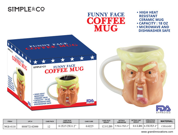 18 OZ PRESIDENT MUG