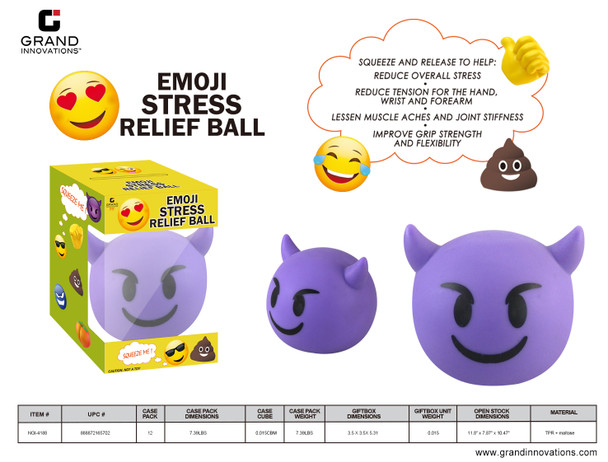DEVIL EMOJI STRESS BALL
