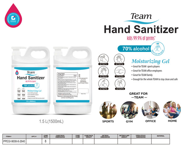 1.5 L INSTANT HAND SANITIZER