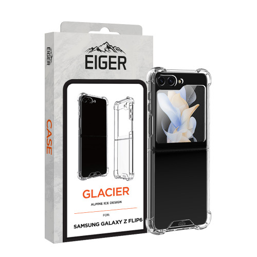 Eiger FLIP Glacier Case for Samsung Z Flip7 FE/ Z Flip6 in Clear