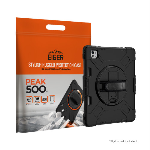 Eiger Peak 500m Case for iPad Pro 13 (2025) / (2024) in Black