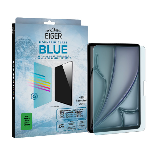 Eiger Mountain Blue Tablet Screen Protector GRS for iPad Air 11 (2026)/ (2025) / (2024)