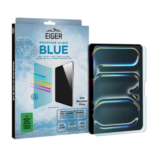 Eiger Mountain Blue Tablet Screen Protector GRS for iPad Pro 13 (2025) / (2024)