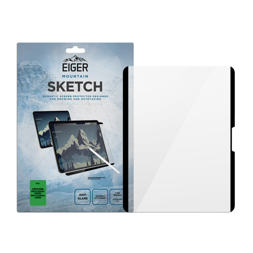 Eiger Mountain Sketch Magnetic Tablet Screen Protector for iPad Air 13 (2026)/(2025)/ (2024)/ Pro 13 (2025)/ (2024)