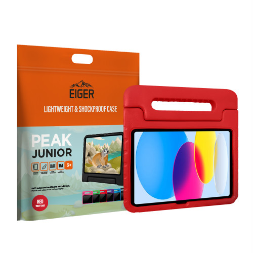 Eiger Peak Junior for Apple iPad 11 (11th Gen)/ 10.9 (10th Gen) in Red