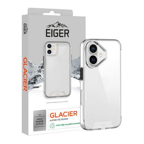 Eiger Glacier Case for iPhone 16 Plus in Clear