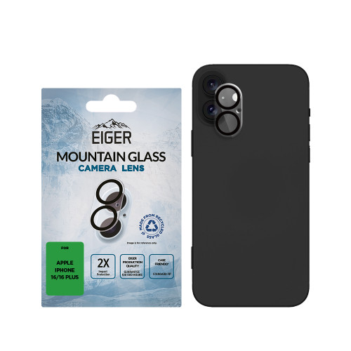 Eiger Mountain Glass LENS Protector GRS for iPhone 16/16 Plus