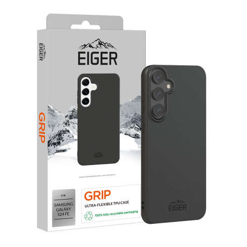 Eiger Grip Case for Samsung Galaxy S24 FE in Black