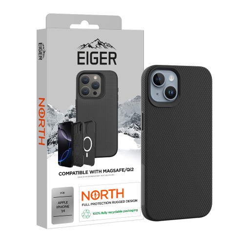 Eiger North Magsafe Case for Apple iPhone 14 in Black