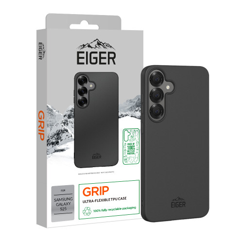 Eiger Grip Case GRS for Samsung Galaxy S25 in Black