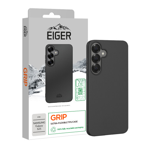 Eiger Grip Case GRS for Samsung Galaxy S25 in Black