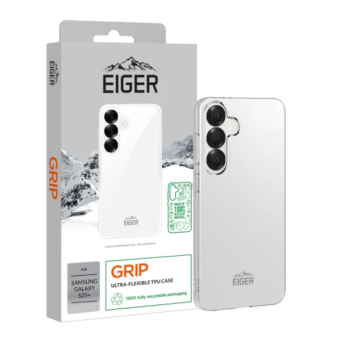 Eiger Grip Case GRS for Samsung Galaxy S25+ in Clear