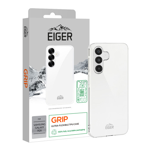 Eiger Grip Case GRS for Samsung Galaxy A26 in Clear