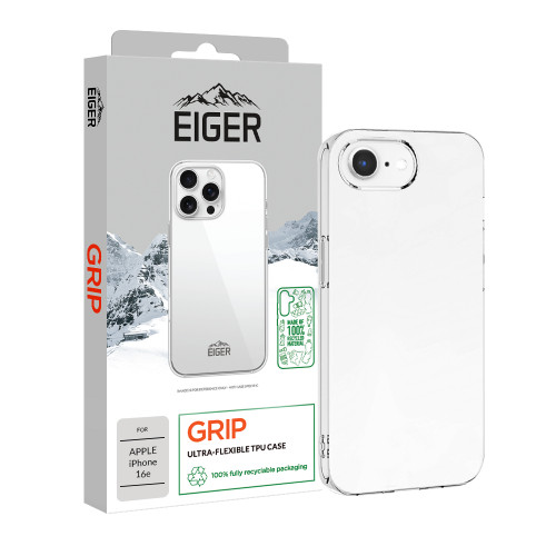 Eiger Grip Case GRS for Apple iPhone 16e in Clear