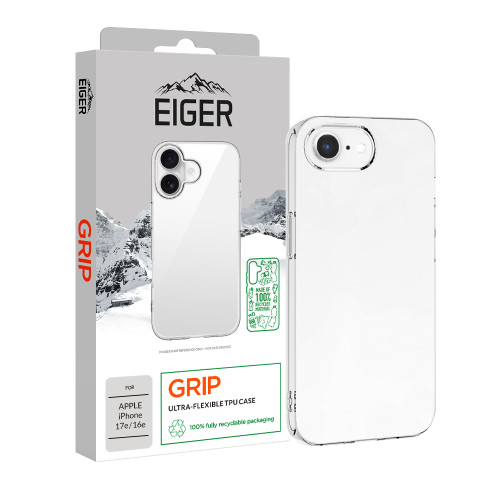 Eiger Grip Case GRS for Apple iPhone 17e/ 16e in Clear