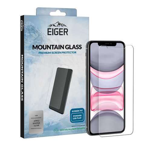 Eiger Mountain Glass CLEAR Screen Protector GRS for Apple iPhone 11 / XR