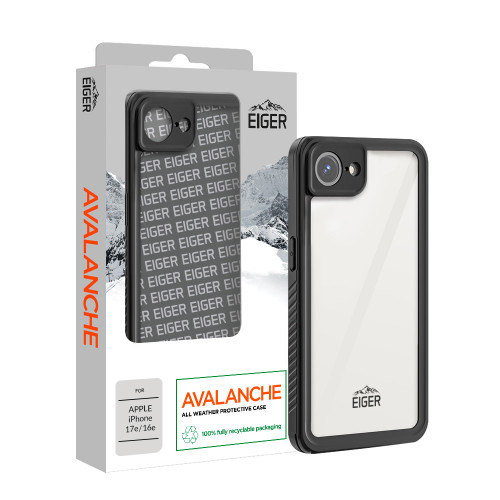Eiger Avalanche Case for Apple iPhone 17e/ 16e in Black
