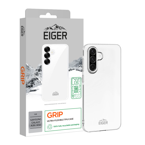 Eiger Grip Case GRS for Samsung Galaxy A36 / A56 in Clear