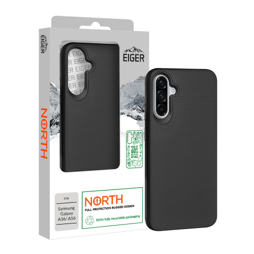 Eiger North Case GRS for Samsung A36 / A56 in Black