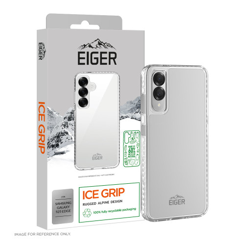 Eiger Ice Grip Case GRS for Samsung S25 Edge in Clear