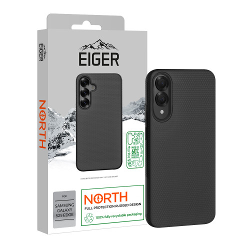 Eiger North Case GRS for Samsung S25 Edge in Black