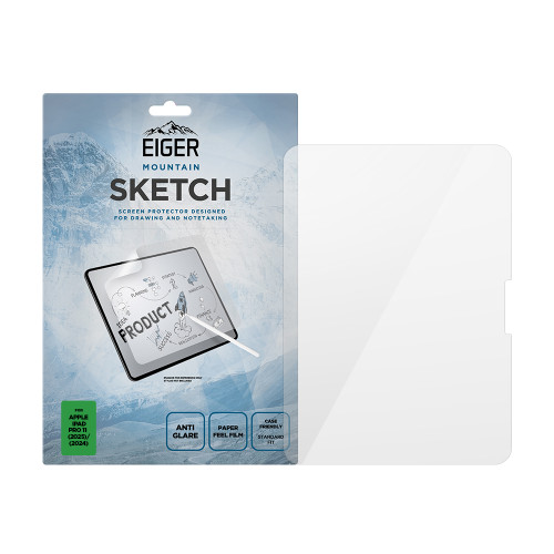Eiger Mountain Sketch Tablet Screen Protector for Apple iPad Pro 11 (2025) / (2024)