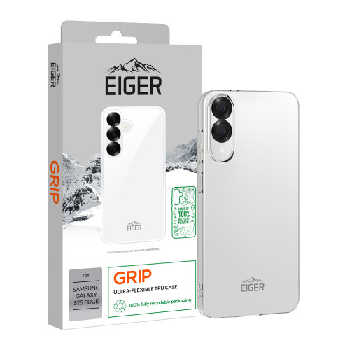 Eiger Grip Case GRS for Samsung Galaxy S25 Edge in Clear