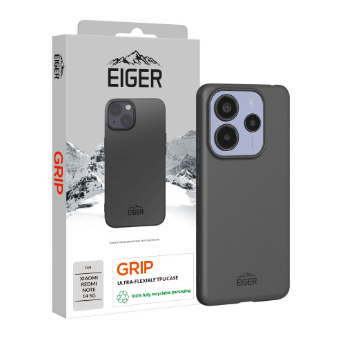 Eiger Grip Case for Xiaomi Redmi Note 14 5G in Black