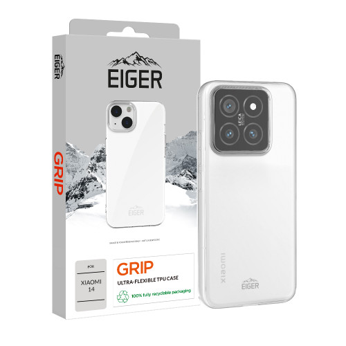 Eiger Grip Case for Xiaomi 14 in Clear