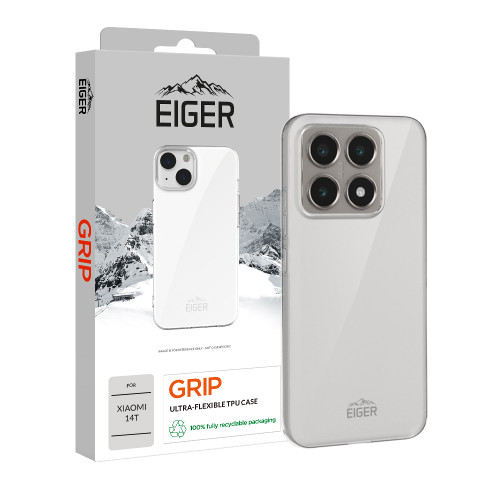 Eiger Grip Case for Xiaomi 14T in Clear