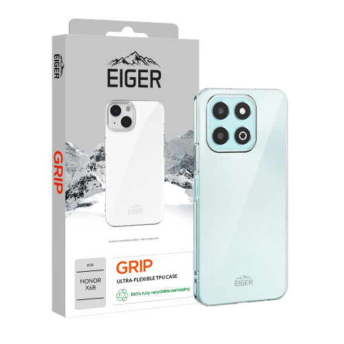 Eiger Grip Case for Honor X6b in Clear