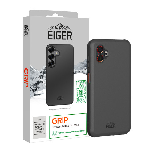 Eiger Grip Case GRS for Samsung Galaxy Xcover7 Pro in Black