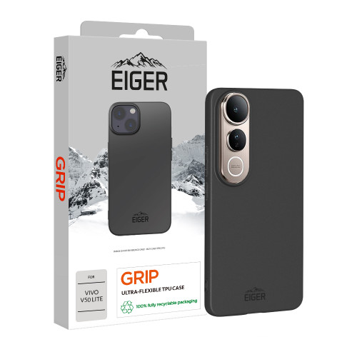 Eiger Grip Case for vivo V50 Lite 4G/5G in Black