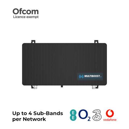 Multiboost Pro Multi-Network Signal Booster for Home/Business