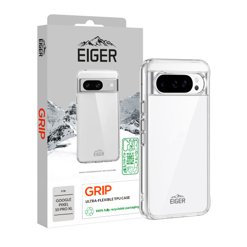 Eiger Grip Case for Google Pixel 10 Pro XL in Clear