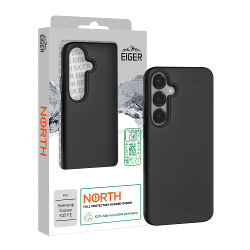 Eiger North Case GRS for Samsung Galaxy S25 FE in Black