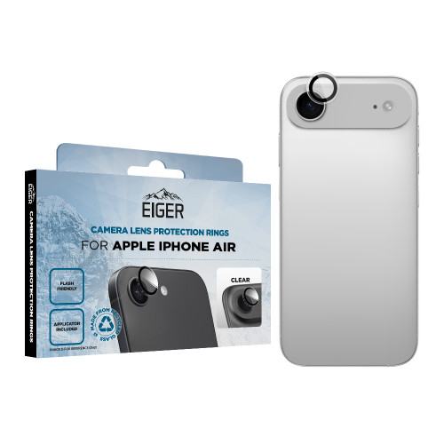 Eiger Mountain Glass LENS RING GRS for Apple iPhone Air in Clear